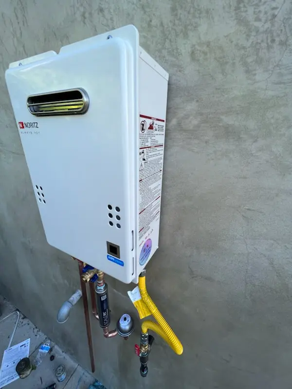 Tankless water heater installation for Dutch Settlement homes